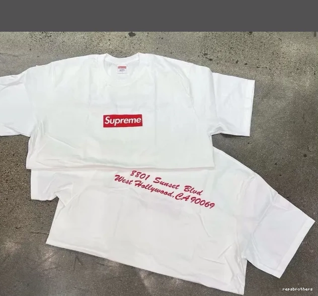 Los Angeles Box White Edition Logo 23SS XL Bogo L Limited S Opening LA M 0508